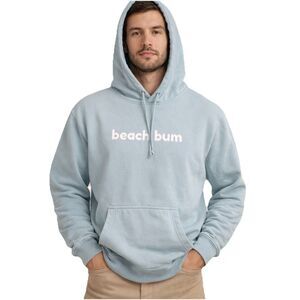 Lane Seven Beach Bum Hoodie Large Blue Graphic Casual Streetwear Athleisure